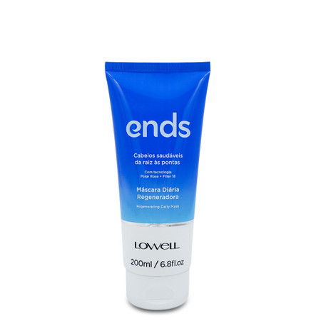 Lowell Ends Mask Daily Regenerating Healthy Hair Máscara Capilar 200ml/6.8 fl.oz. Lowell Ends Mask Daily Regenerating Healthy Hair Máscara Capilar 200ml/6.8 fl.oz.