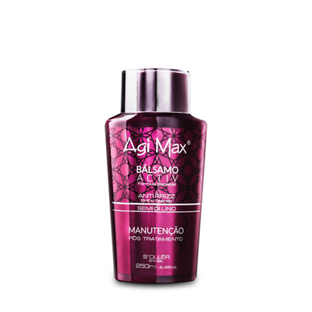 S'ollér Brasil Agi Max Semi Di Lino Activ Maintenance Balm Anti Frizz Intense Shine 250ml/8.45 fl.oz S'ollér Brasil Agi Max Semi Di Lino Activ Maintenance Balm Anti Frizz Intense Shine 250ml/8.45 fl.oz