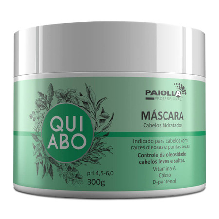 Paiolla Professional Okra Hair Mask 300g/10.58 oz Paiolla Professional Okra Hair Mask 300g/10.58 oz