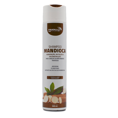 Paiolla Professional Shampoo Mandioca Hair 300ml/10.14 fl.oz Paiolla Professional Shampoo Mandioca Hair 300ml/10.14 fl.oz