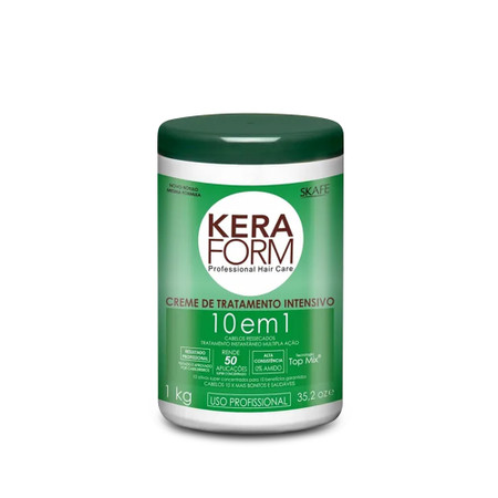 Skafe Keraform 10 in 1 Intensive Treatment Mask for Dry Hair 1kg/35.2 oz Skafe Keraform 10 in 1 Intensive Treatment Mask for Dry Hair 1kg/35.2 oz