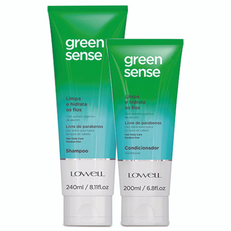 Lowell Green Sense Shampoo and Conditioner 2x200ml Lowell Green Sense Shampoo and Conditioner 2x200ml