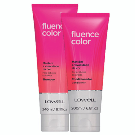 Lowell Fluence Color Shampoo and Conditioner 2x200ml Lowell Fluence Color Shampoo and Conditioner 2x200ml