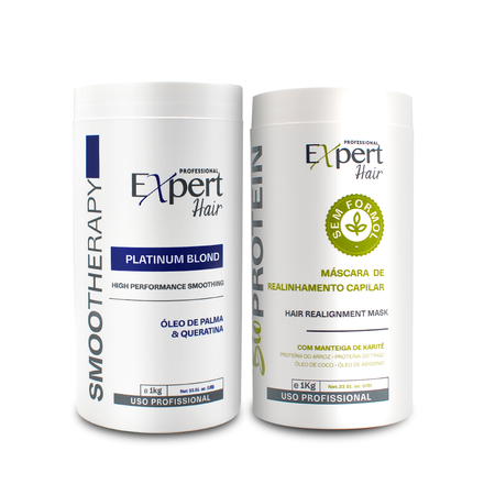 Expert Hair Mask Kit Botoexpert PatinumBlond + Bio Protein Hair Cream 2x1kg/2x35.2 oz Expert Hair Mask Kit Botoexpert PatinumBlond + Bio Protein Hair Cream 2x1kg/2x35.2 oz