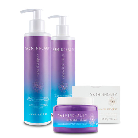 Yasmin Beauty Complete Vegan Magic Line Kit with Biotin Yasmin Beauty Complete Vegan Magic Line Kit with Biotin