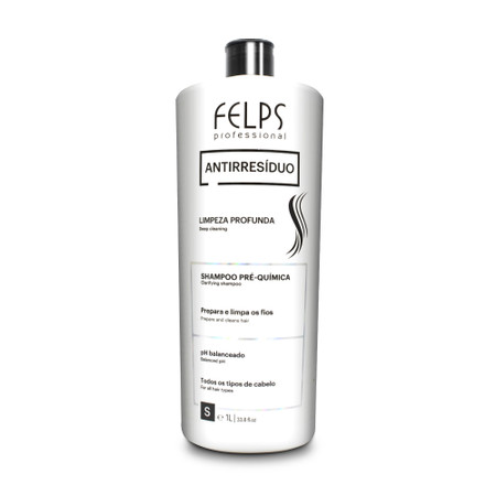Felps Clarifying Anti-Residue Shampoo Deep Cleansing 1L/33.8 fl.oz Felps Clarifying Anti-Residue Shampoo Deep Cleansing 1L/33.8 fl.oz