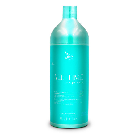 Zap All Time Organic Hair Straightening Mask 1L/33.8 fl.oz Zap All Time Organic Hair Straightening Mask 1L/33.8 fl.oz