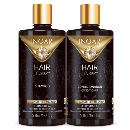 Inoar Hair Therapy Kit - Shampoo and Conditioner Inoar Hair Therapy Kit - Shampoo and Conditioner