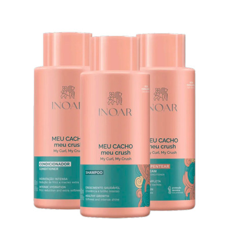 Inoar My Curl My Crush Home Care - 3 Products Inoar My Curl My Crush Home Care - 3 Products
