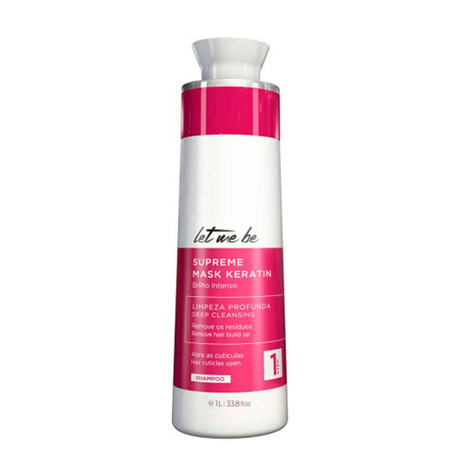 Let Me Be Supreme Keratin Shampoo - Anti-residue 1 liter/33.81fl.oz Let Me Be Supreme Keratin Shampoo - Anti-residue 1 liter/33.81fl.oz