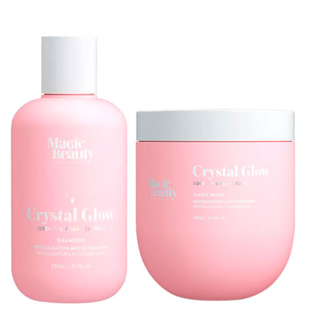 Magic Beauty Crystal Glow Shampoo and Mask Kit