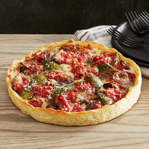 Taste Of Chicago Lou Malnati's Portillo's Lou Malnatis & Portillos Italian Beef Deep Dish Pizza | Tastes of Chicago