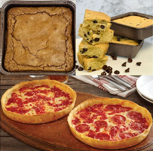 Sweet Ali's Gluten Free Chocolate Chip Cookie, Brownie and 2 Lou Malnati's Gluten Free pizzas