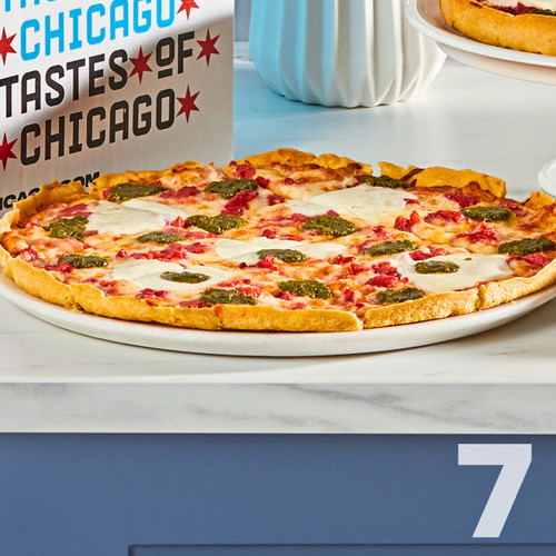 7 Margherita Pesto Thin Crust Pizzas