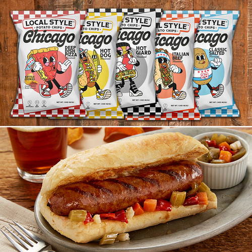 Local Style 10pk Variety & The Original Nottoli & Son 8 Italian Sausage Sandwich Kit