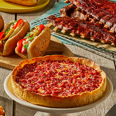 Vienna Hot Dog Kit, Twin Anchors Ribs Lou's Pizza Tastes of