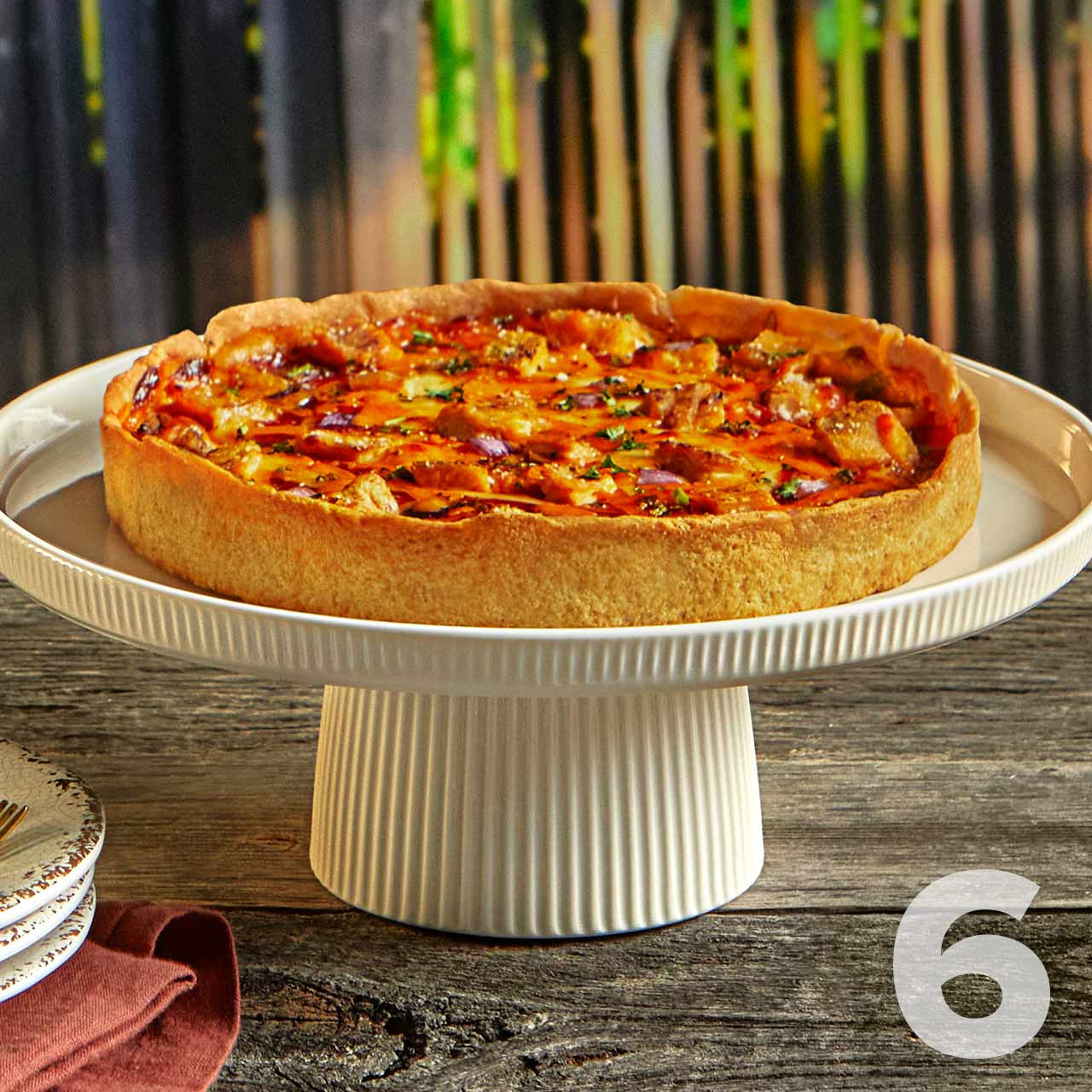 Image of 6  Lou Malnati's BBQ Chicken Pizzas