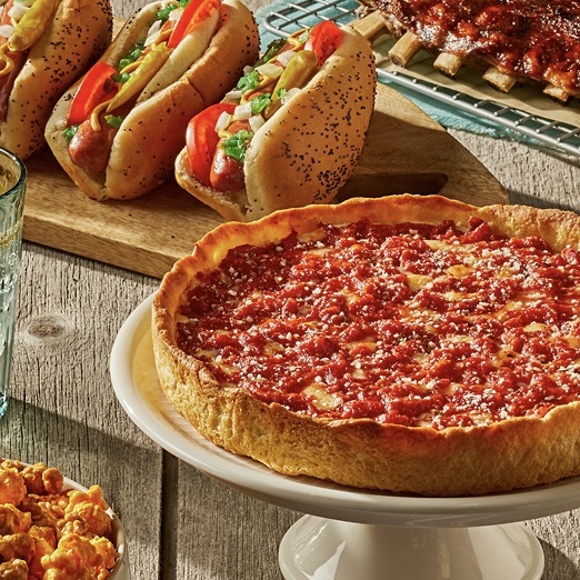 Split Cards Pizza Image