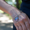 Urban Wolf Charm Bangle