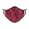 Reusable Face Mask - Eagle (Burgundy Red)