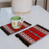 Blanket Coasters (Set of 2) -  Salish Weaving Collection - Spirit of the Sky