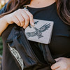 Crosshatch Wallet - Soaring Eagle