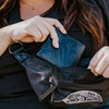 Leather Embossed Wallet - Killer Whale