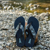 Suede Flip Flops - Humpback Whale