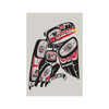 Postcard - Raven (Black/Red)
