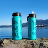 Wide Mouth Insulated Bottles - Raven Fin Killer Whale - 21 oz