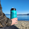 Wide Mouth Insulated Bottles - Raven Fin Killer Whale - 32 oz