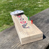 3-Track Cribbage Board - Eagle & Salmon