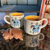 Ceramic Espresso Mugs - Set of 2 (Turtle)