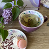 Porcelain Art Mug - Hummingbird (Purple)