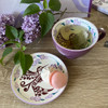 Porcelain Art Plate - Hummingbird (Purple)