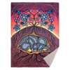 Premium Fleece Blanket - Sleeping Bears