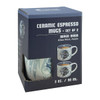 Ceramic Espresso Mugs (Set of 2) - Raven Moon