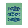 Embossed Metal Magnet - Salmon in the Wild