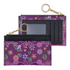 Zippered Card Wallet - Ojibwe Florals