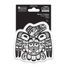 Premium Decals - Raven (Black/White)