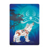 3D Lenticular Magnet - Howling Wolf