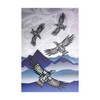 3D Lenticular Art Card - Soaring Eagle