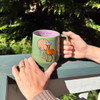 Big Ceramic Mug (20oz) - Deer (Waawaashkeshi)