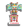 3D Magnet - Totem (Canada)