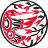 Premium Decal - Hummingbird (Red/Black)