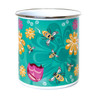 Enamel Plant Pot - Bee and Blossoms