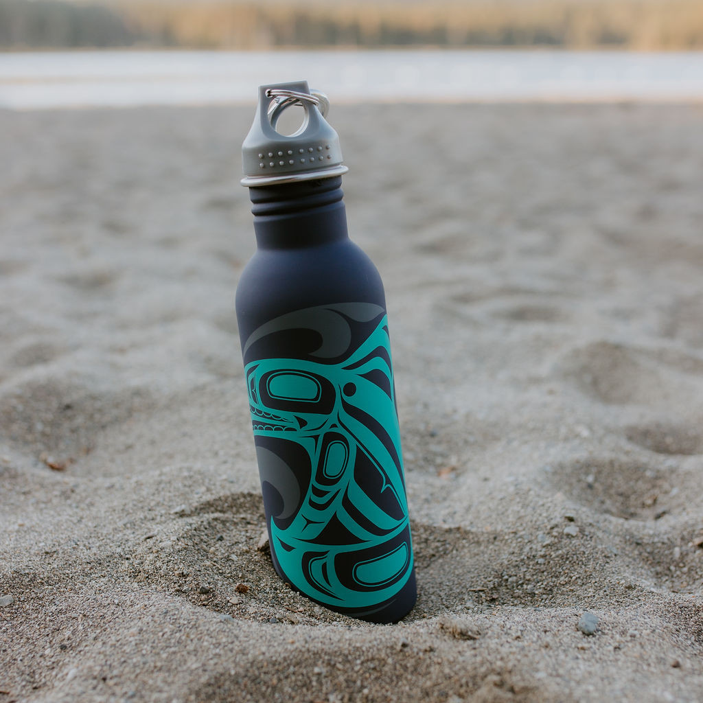 【未使用】万博　アメリカ館　WATER BOTTLE 500ml Water Bottle - Killer Whale, Trevor Angus, Gitxsan | Native Northwest