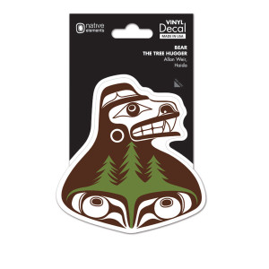 Premium Decals - Bear The Tree Hugger