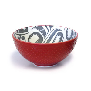 Porcelain Art Bowl (Medium) - Transforming Eagle