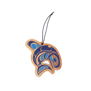 Wood Ornament  - Whale